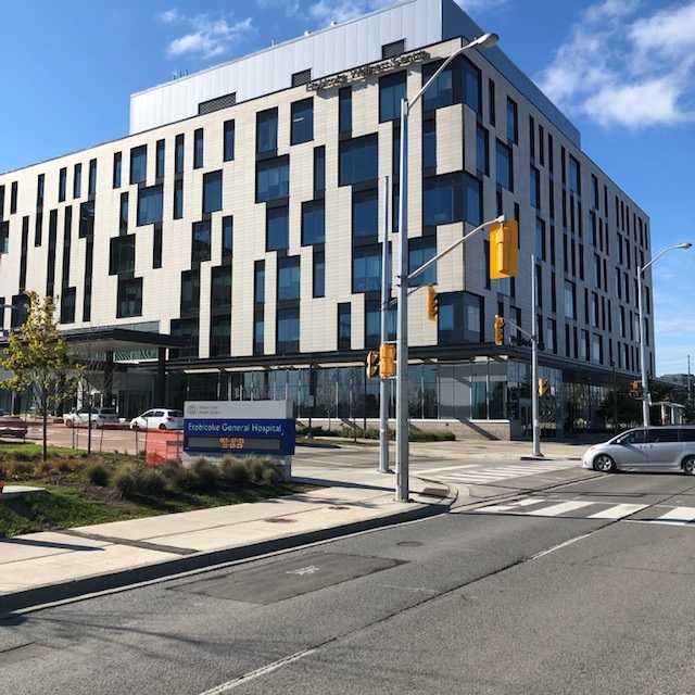 Main entrance off Humber College Blvd.